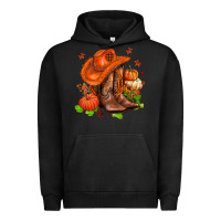 Pigment Black fall pumpkins  cowgirl  and roses Urban Hoodie - AdoDesignShop