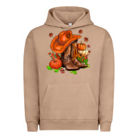 Pigment Burro fall pumpkins  cowgirl  and roses Urban Hoodie - AdoDesignShop