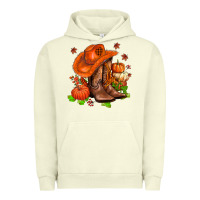 Pigment Pistachio fall pumpkins  cowgirl  and roses Urban Hoodie - AdoDesignShop