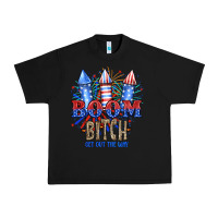 Black Boom Bıtch Get Out The Way Urban Heavy Tee - JahusDesignShop