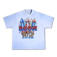Grape Ice Boom Bıtch Get Out The Way Urban Heavy Tee - JahusDesignShop