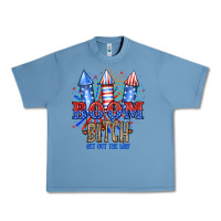 Pebble Blue Boom Bıtch Get Out The Way Urban Heavy Tee - JahusDesignShop