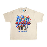 Sandshell Boom Bıtch Get Out The Way Urban Heavy Tee - JahusDesignShop