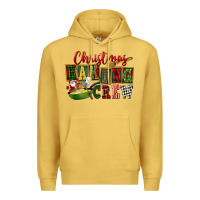 Antique Gold Christmas baking crew Premium Hoodie - FaDigitalArtStudio