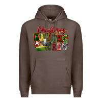 Coffee Christmas baking crew Premium Hoodie - FaDigitalArtStudio
