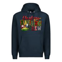 Navy Christmas baking crew Premium Hoodie - FaDigitalArtStudio