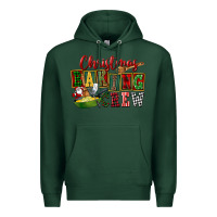 Sports Green Christmas baking crew Premium Hoodie - FaDigitalArtStudio