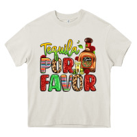 Cream tequila por favor Heavy Core Tee - LillyAllenDesigns