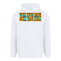 White Welcome Fall Heavyweight Hoodie - Artiststas