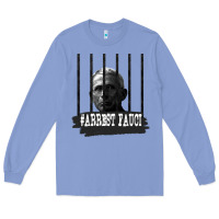 Colony Blue Arrest Fauci Essential Long Sleeve Tee - minhPixels