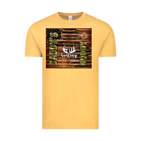 Vintage Mustard daddy's hunting buddy Vintage Tee - TumblerDesignByShophia