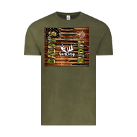 Vintage Olive daddy's hunting buddy Vintage Tee - TumblerDesignByShophia