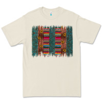 Bone sunflower serape brush stroke Premium Tee - Artiststas