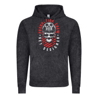 Vintage Black Production Crew Set Designer Movie Film Halloween Skull Vintage Hoodie - minhPixels