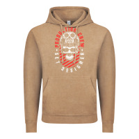 Vintage Coffee Production Crew Set Designer Movie Film Halloween Skull Vintage Hoodie - minhPixels