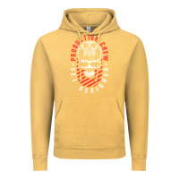 Vintage Mustard Production Crew Set Designer Movie Film Halloween Skull Vintage Hoodie - minhPixels