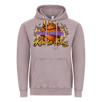 Vintage Zinc It's a Basketball kinda day Vintage Hoodie - HowdyJamesFarm
