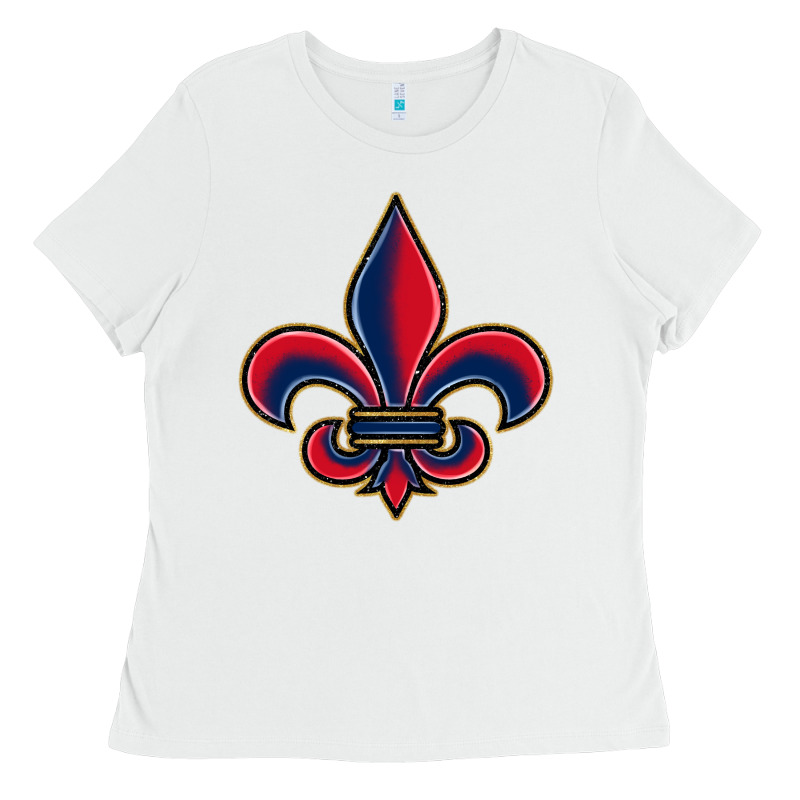 Louisiana Fleur De Lis Ladies Tee by BarkalooDesign | Teevron