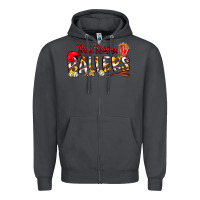 Smoke busy raising ballers Zipper Hoodie - CowhideDigitalArt