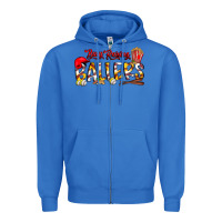True Royal busy raising ballers Zipper Hoodie - CowhideDigitalArt