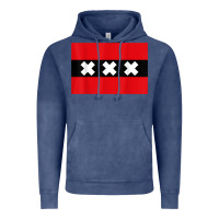 Vintage Denim amsterdam flag souvenir heritage travel gift t shirt Vintage Hoodie - minhPixels
