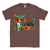 Chestnut just a little moody coffee cup long haired cow Classic Tee - Jasminsmagicworld