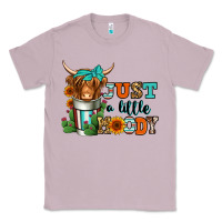 Lilac just a little moody coffee cup long haired cow Classic Tee - Jasminsmagicworld