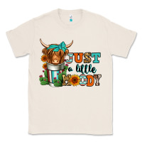 Natural just a little moody coffee cup long haired cow Classic Tee - Jasminsmagicworld