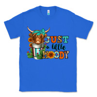 True Royal just a little moody coffee cup long haired cow Classic Tee - Jasminsmagicworld