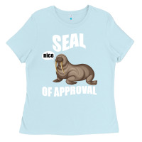 Baby Blue Seal nice Of Approval Ladies Tee - Bettercallsaul