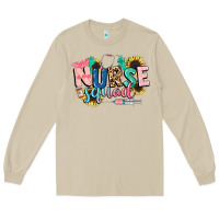 Mushroom nurse Long Sleeve Tee - CowGirlArtShop