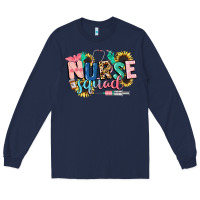 Navy nurse Long Sleeve Tee - CowGirlArtShop