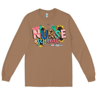 Toasted Coconut nurse Long Sleeve Tee - CowGirlArtShop
