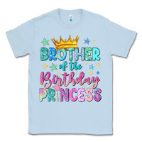 Dusty Blue brother of the birthday princess Classic Tee - NancyCooperArtShop