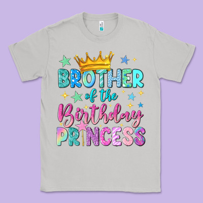 Brother Of The Birthday Princess Classic Tee Designed By Nancycooperartshop