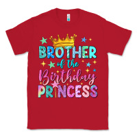 Red brother of the birthday princess Classic Tee - NancyCooperArtShop