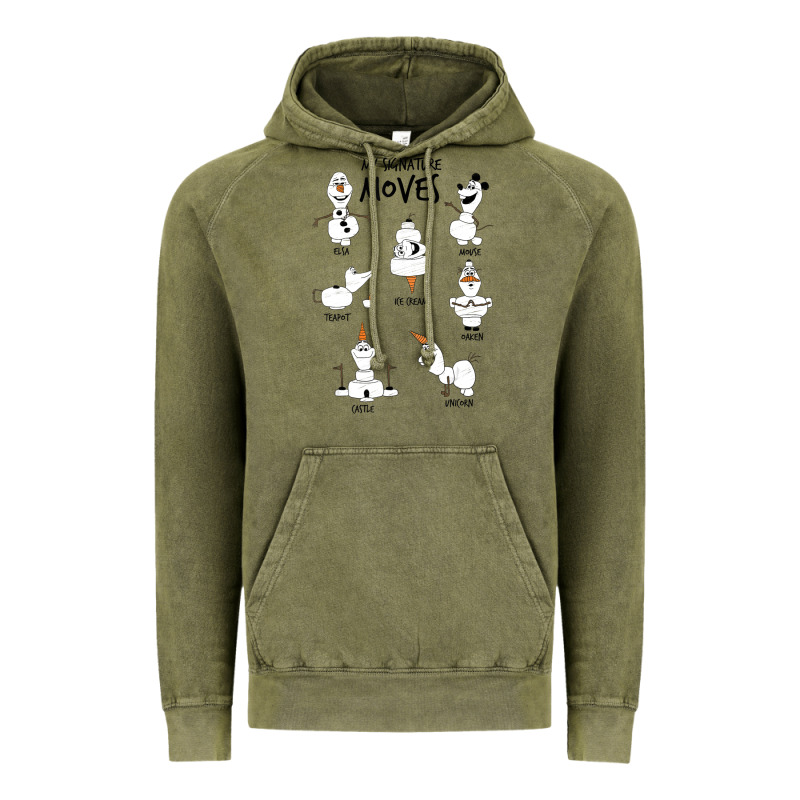 Frozen 2 Olaf My Signature Moves Vintage Hoodie by minhPixels | Teevron