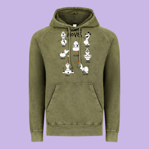 Frozen 2 Olaf My Signature Moves Vintage Hoodie Designed By Minhpixels