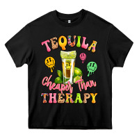 Black tequila cheaper than therapy Heavy Core Tee - LillyAllenDesigns
