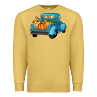 Antique Gold fall truck Premium Sweatshirt - Artiststas