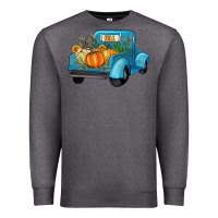 Charcoal Heather fall truck Premium Sweatshirt - Artiststas