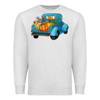 Oatmeal Heather fall truck Premium Sweatshirt - Artiststas
