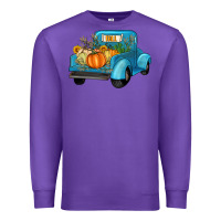 Purple fall truck Premium Sweatshirt - Artiststas