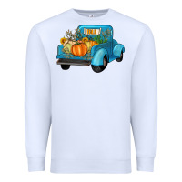 White fall truck Premium Sweatshirt - Artiststas