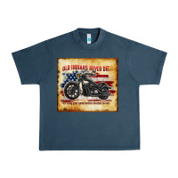 Midnight Navy old indians never die Urban Heavy Tee - TumblerDesignByShophia