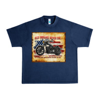 Navy old indians never die Urban Heavy Tee - TumblerDesignByShophia