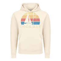 Vintage Artic Coos Bay Or Vintage Sailboat 70S Throwback Sunset Vintage Hoodie - minhPixels