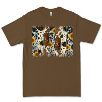 Cacao sunflower cowhide brush stroke Premium Tee - Artiststas
