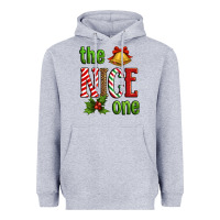 Heather Grey The Nice One Heavyweight Hoodie - Artiststas