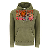 Vintage Olive game day game day game day basketball Vintage Hoodie - HowdyJamesFarm